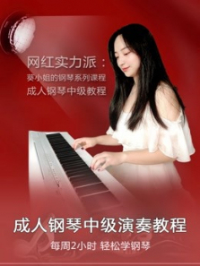 成人零基础学钢琴中级基础和弦演奏钢琴伴奏钢琴弹唱基础乐理教学 成人零基础学钢琴中级基础和弦演奏钢琴伴奏钢琴弹唱基础乐理教学