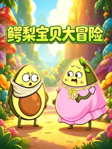 鳄梨宝贝大冒险动漫海报