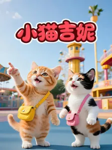 小猫吉妮动漫海报