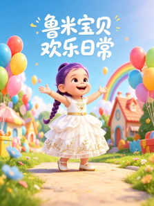 鲁米宝贝欢乐日常动漫海报