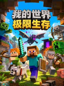 我的世界极限生存动漫海报