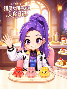 猎魔女团鲁米的美食日记动漫海报