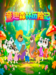 童趣森林历险记动漫海报