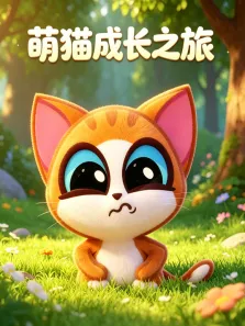 萌猫成长之旅动漫海报