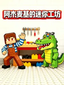 阿木麦基的迷你工坊动漫海报