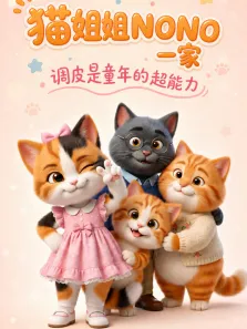 猫姐姐nono一家动漫海报
