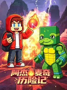 杰杰麦琪历险记动漫海报