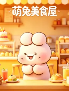 萌兔美食屋动漫海报