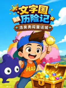 文字国历险记 浩昊勇闯童话城动漫海报