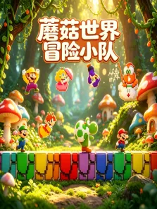 蘑菇世界冒险小队动漫海报