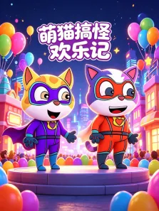 萌猫搞怪欢乐记动漫海报