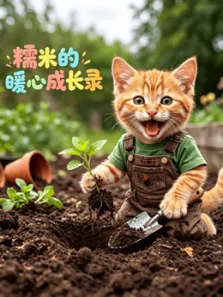 糯米的暖心成长录动漫海报