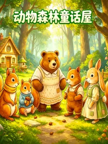 动物森林童话屋动漫海报