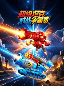 超级坦克对战争霸赛动漫海报