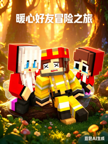 暖心好友冒险之旅动漫海报