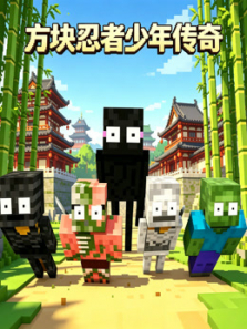 方块忍者少年传奇动漫海报
