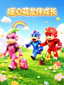 暖心萌龙伴成长动漫海报