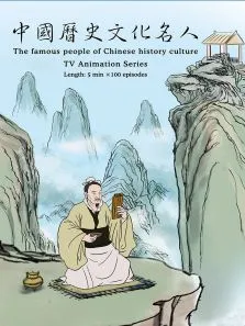 中华历史名人动漫海报