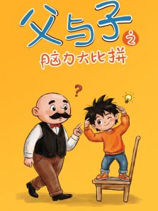 父与子之脑力大比拼动漫海报