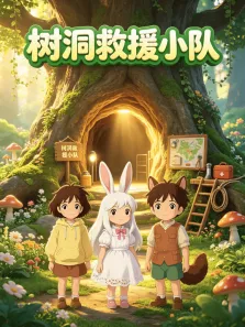 树洞救援小队动漫海报