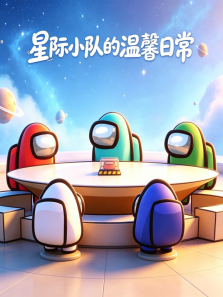 星际小队的温馨日常动漫海报