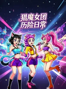 猎魔女团历险日常动漫海报