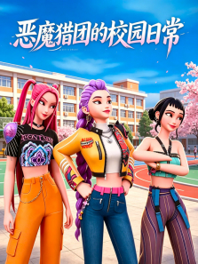 恶魔猎团的校园日常动漫海报