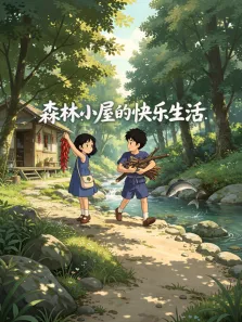 森林小屋的快乐生活动漫海报