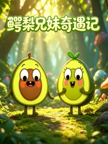 鳄梨兄妹奇遇记动漫海报