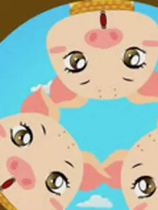 幼儿教育儿童歌曲系列之六动漫海报