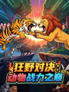 狂野对决:动物战力之巅动漫海报
