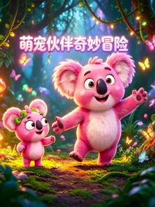 萌宠伙伴奇妙冒险动漫海报