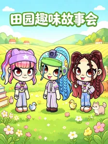 田园趣味故事会动漫海报