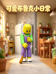 可爱布鲁克小日常动漫海报