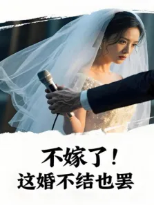 不嫁了！这婚不结也罢电视剧海报