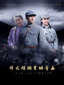 烽火硝烟里的青春电视剧海报