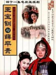 王宝钏与薛平贵DVD电视剧海报