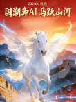 国潮奔AI·马跃山河——2026丙午马年AI春节联欢晚会综艺海报